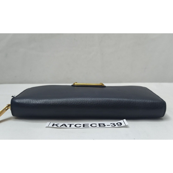 Marc By Marc Jacobs Black Leather Zip Around Credit Card Wallet - Picture 5 of 15